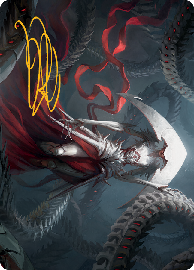 Elesh Norn Art Card (Gold-Stamped Signature) [March of the Machine Art Series] | Gate City Games LLC