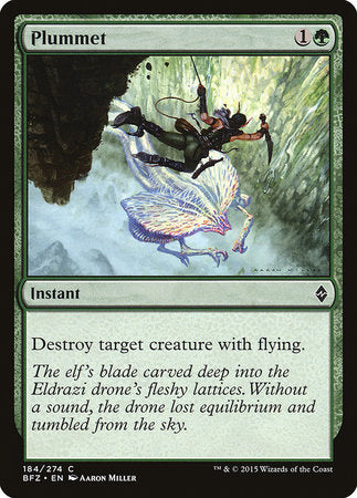 Plummet [Battle for Zendikar] | Gate City Games LLC