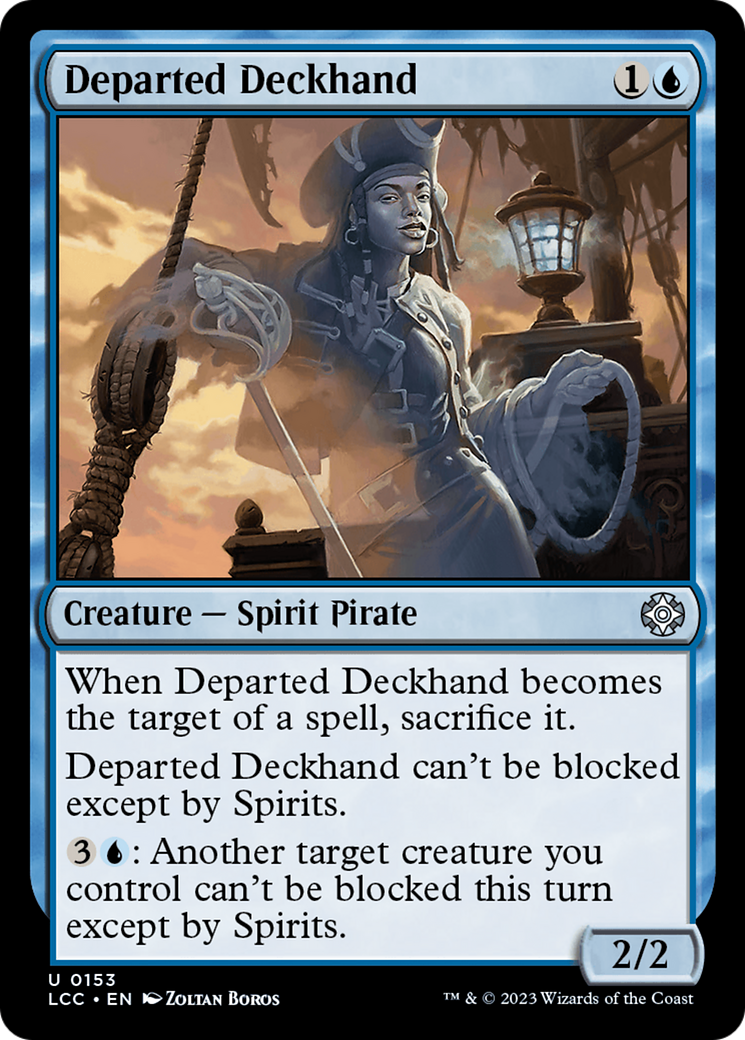 Departed Deckhand [The Lost Caverns of Ixalan Commander] | Gate City Games LLC