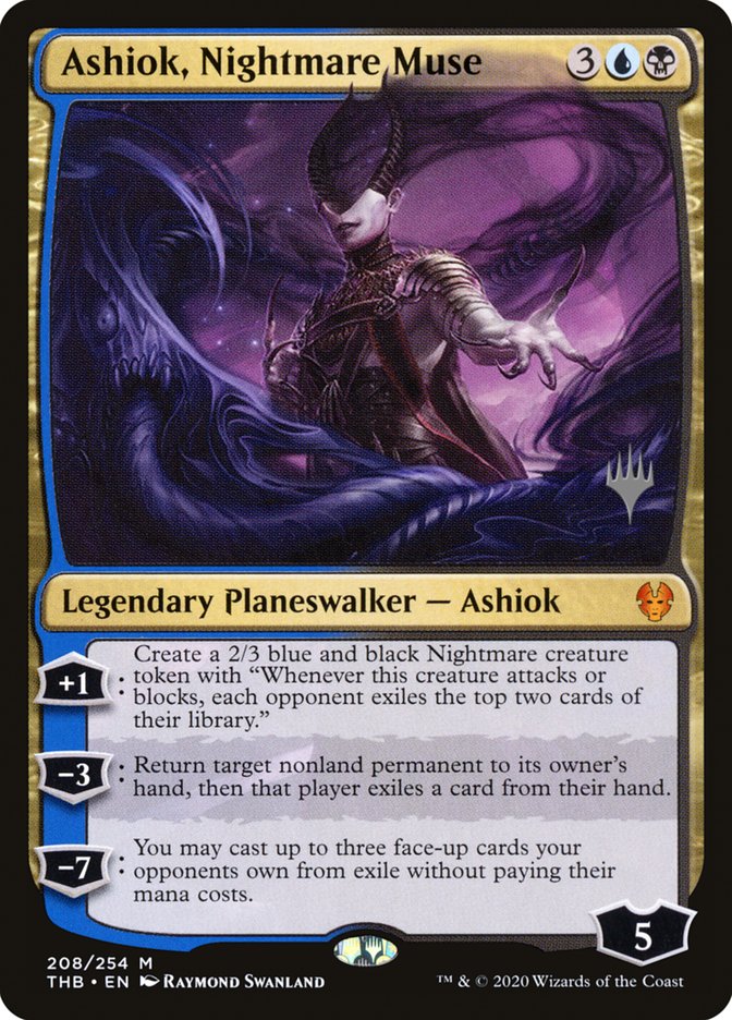 Ashiok, Nightmare Muse (Promo Pack) [Theros Beyond Death Promos] | Gate City Games LLC