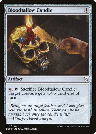 Bloodtallow Candle [Dominaria] | Gate City Games LLC