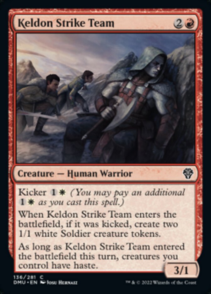 Keldon Strike Team [Dominaria United] | Gate City Games LLC