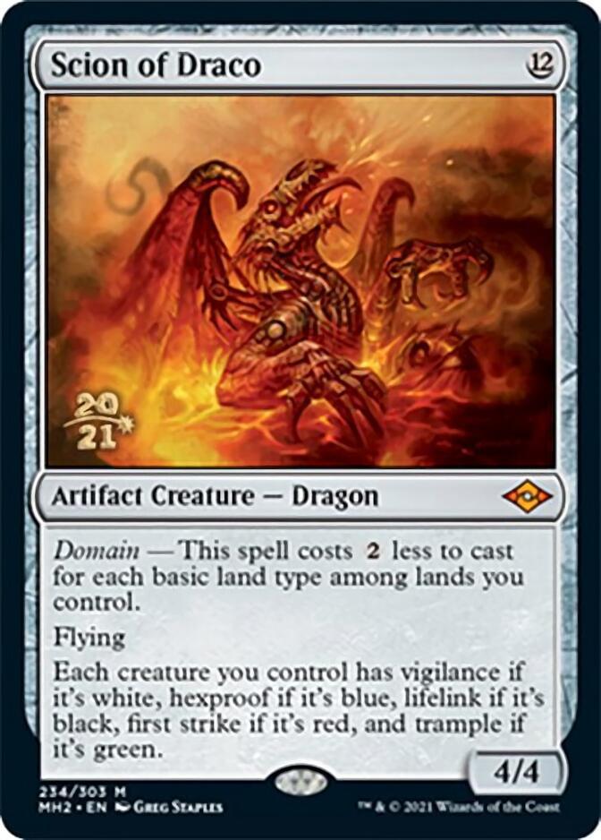 Scion of Draco [Modern Horizons 2 Prerelease Promos] | Gate City Games LLC