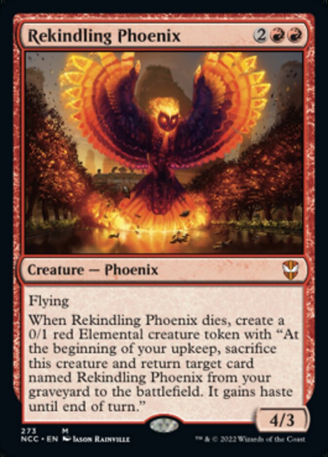 Rekindling Phoenix [Streets of New Capenna Commander] | Gate City Games LLC