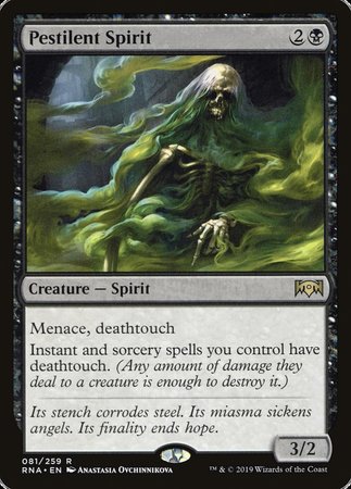 Pestilent Spirit [Ravnica Allegiance] | Gate City Games LLC