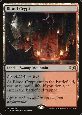 Blood Crypt [Ravnica Allegiance] | Gate City Games LLC