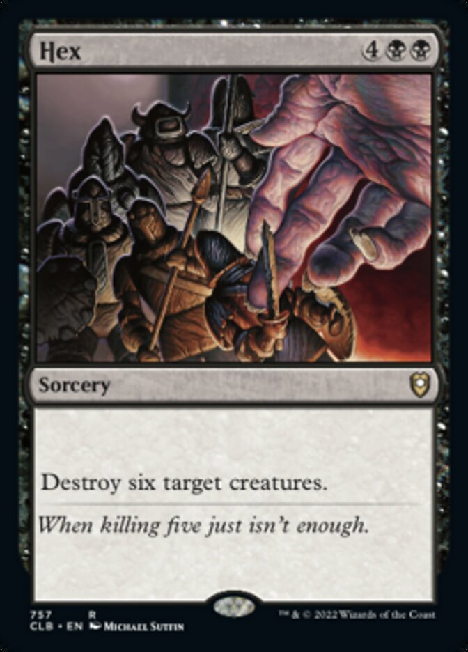 Hex [Commander Legends: Battle for Baldur's Gate] | Gate City Games LLC