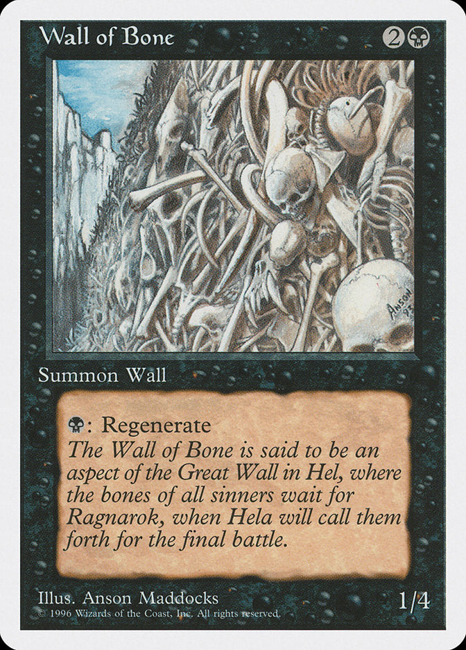 Wall of Bone [Introductory Two-Player Set] | Gate City Games LLC