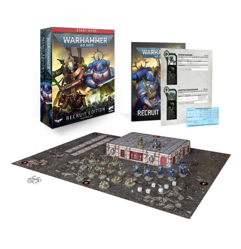 Warhammer 40,000: Recruit Edition Starter Set | Gate City Games LLC