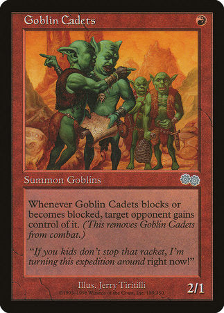 Goblin Cadets [Urza's Saga] | Gate City Games LLC
