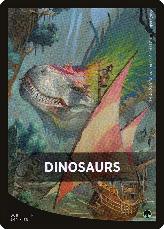 Dinosaurs Theme Card [Jumpstart Front Cards] | Gate City Games LLC