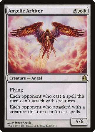 Angelic Arbiter [Commander 2011] | Gate City Games LLC