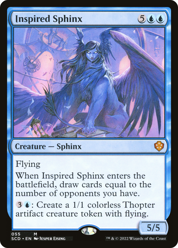 Inspired Sphinx [Starter Commander Decks] | Gate City Games LLC