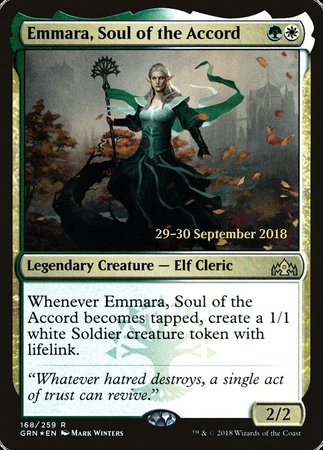 Emmara, Soul of the Accord [Guilds of Ravnica Promos] | Gate City Games LLC