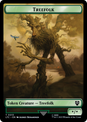 Treefolk // Food Token [The Lord of the Rings: Tales of Middle-Earth Commander Tokens] | Gate City Games LLC