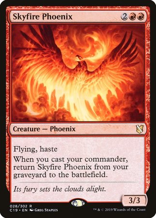 Skyfire Phoenix [Commander 2019] | Gate City Games LLC