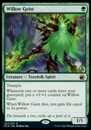 Willow Geist (Promo Pack) [Innistrad: Midnight Hunt Promos] | Gate City Games LLC