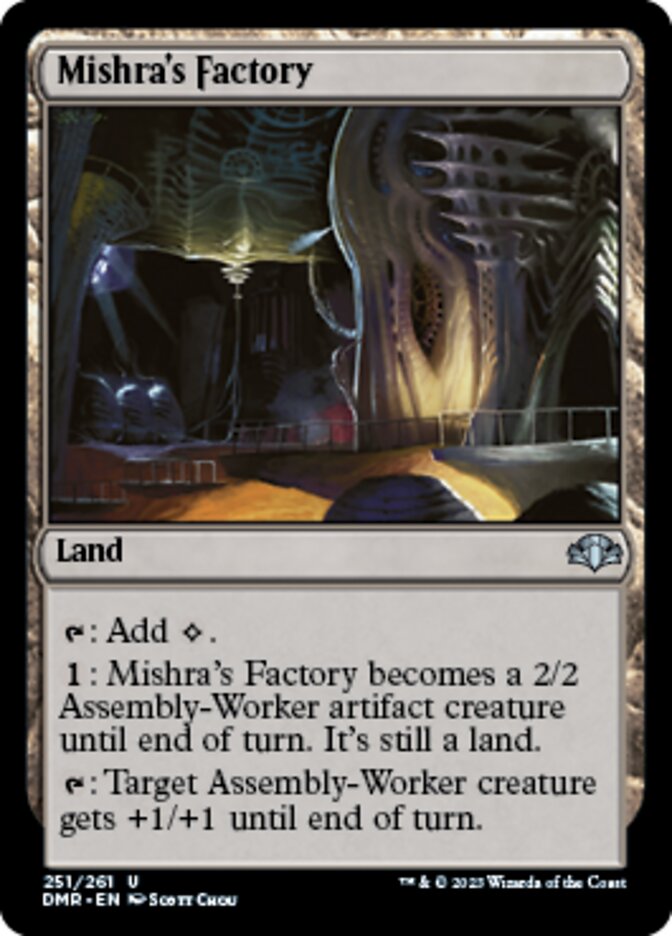 Mishra's Factory [Dominaria Remastered] | Gate City Games LLC