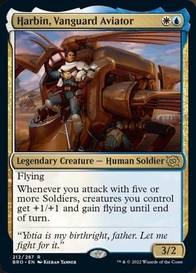 Harbin, Vanguard Aviator [The Brothers' War] | Gate City Games LLC