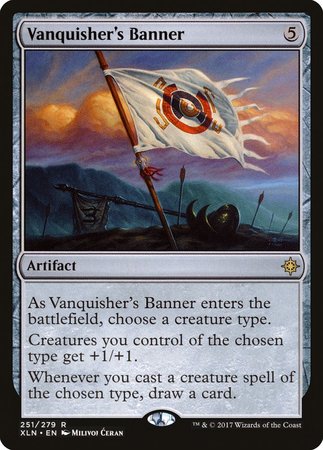 Vanquisher's Banner [Ixalan] | Gate City Games LLC