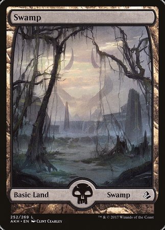 Swamp (252) - Full Art [Amonkhet] | Gate City Games LLC