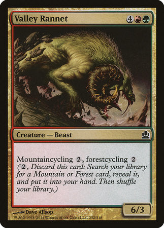 Valley Rannet [Commander 2011] | Gate City Games LLC