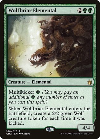 Wolfbriar Elemental [Commander Anthology] | Gate City Games LLC