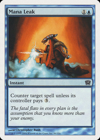 Mana Leak [Ninth Edition] | Gate City Games LLC