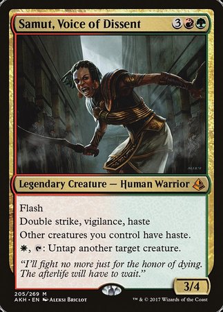 Samut, Voice of Dissent [Amonkhet] | Gate City Games LLC