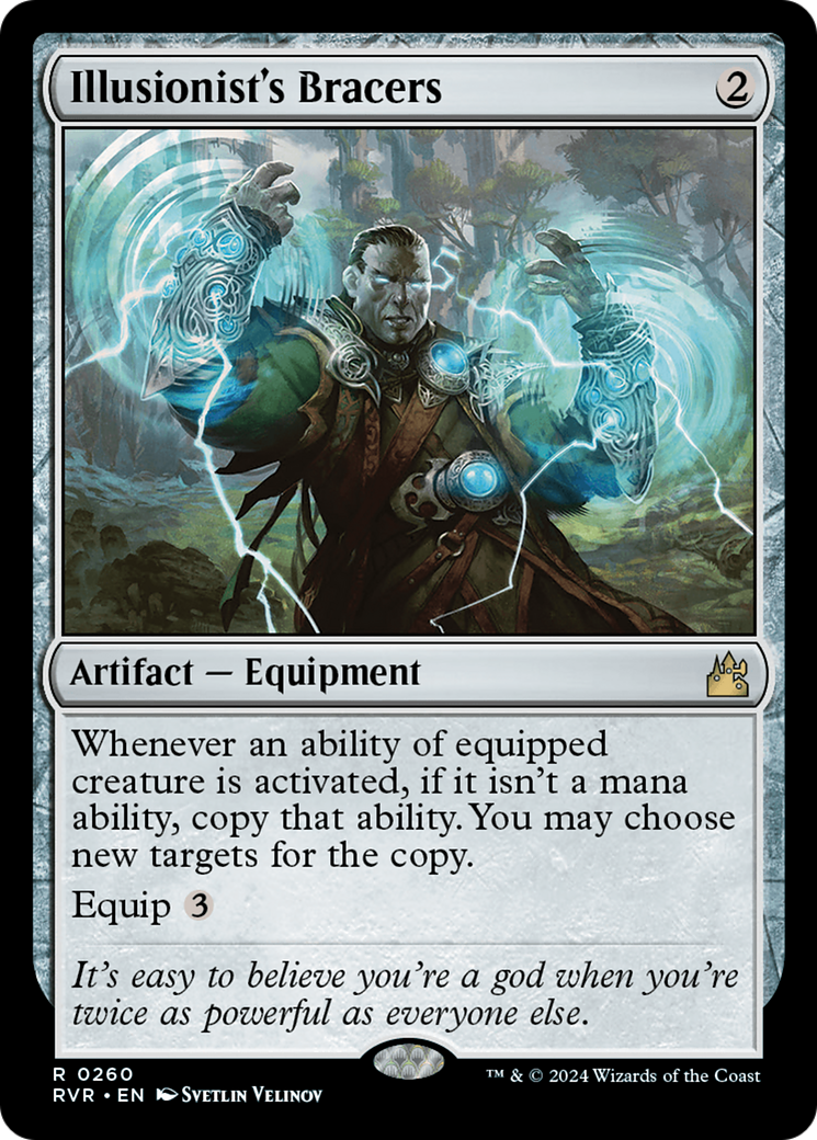 Illusionist's Bracers [Ravnica Remastered] | Gate City Games LLC