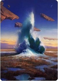 Flooded Strand Art Card [Zendikar Rising Art Series] | Gate City Games LLC