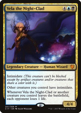 Vela the Night-Clad [Commander 2017] | Gate City Games LLC