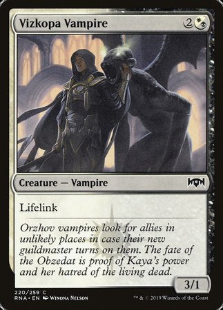 Vizkopa Vampire [Ravnica Allegiance] | Gate City Games LLC