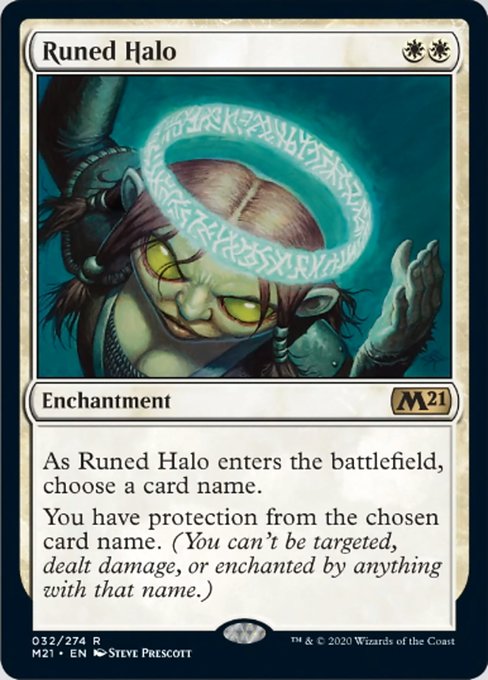 Runed Halo [Core Set 2021] | Gate City Games LLC