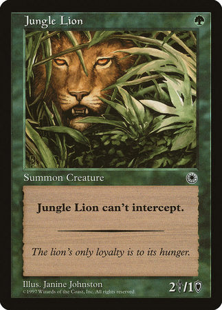 Jungle Lion [Portal] | Gate City Games LLC