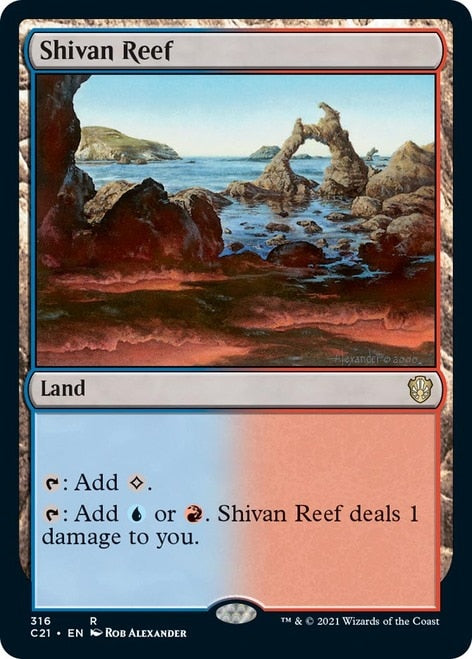 Shivan Reef [Commander 2021] | Gate City Games LLC