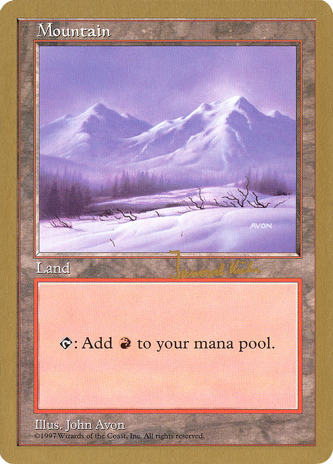 Mountain (jk442) (Janosch Kuhn) [World Championship Decks 1997] | Gate City Games LLC
