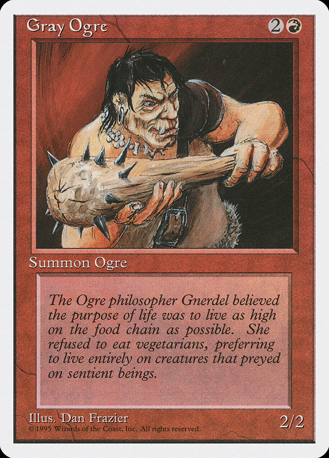 Gray Ogre [Fourth Edition] | Gate City Games LLC
