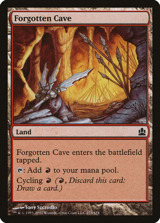 Forgotten Cave [Commander 2011] | Gate City Games LLC