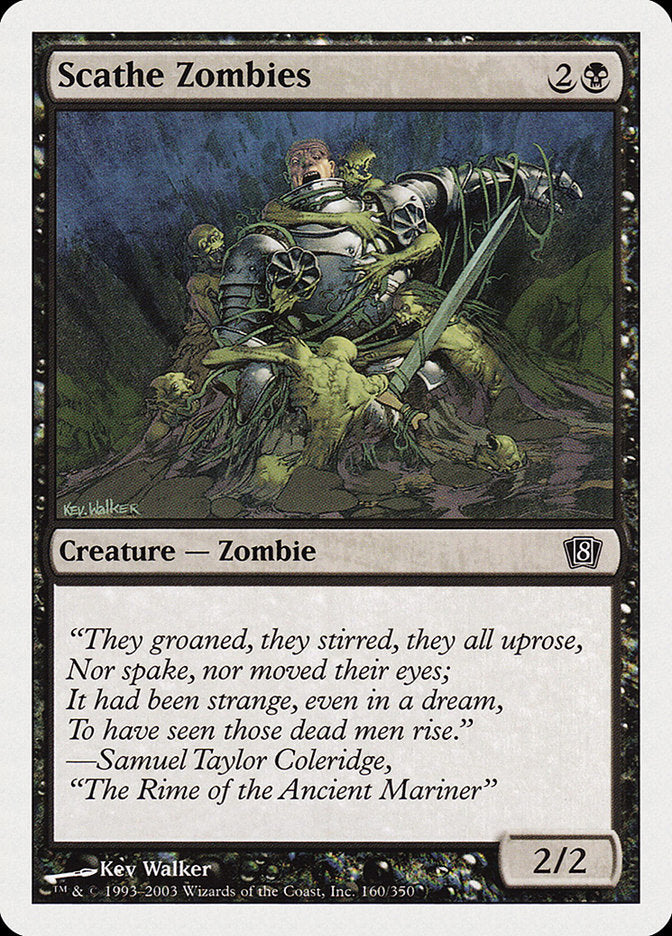 Scathe Zombies [Eighth Edition] | Gate City Games LLC