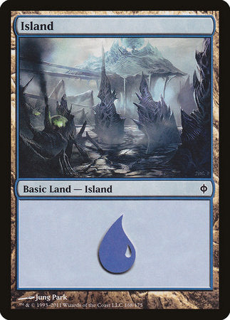 Island (168) [New Phyrexia] | Gate City Games LLC