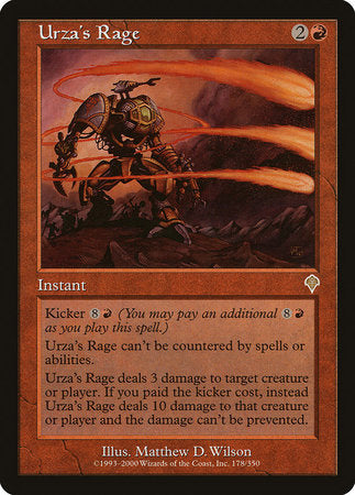 Urza's Rage [Invasion] | Gate City Games LLC