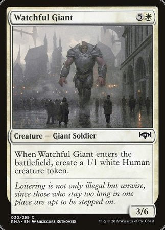 Watchful Giant [Ravnica Allegiance] | Gate City Games LLC