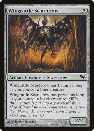 Wingrattle Scarecrow [Shadowmoor] | Gate City Games LLC