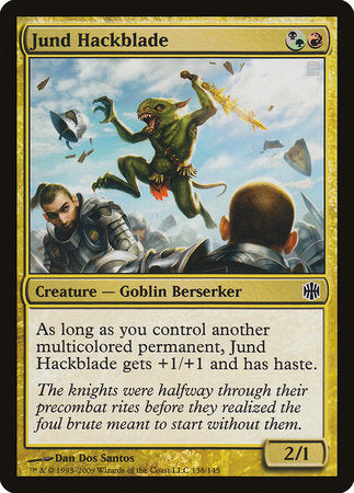 Jund Hackblade [Alara Reborn] | Gate City Games LLC