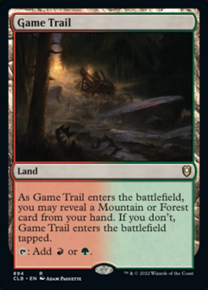 Game Trail [Commander Legends: Battle for Baldur's Gate] | Gate City Games LLC