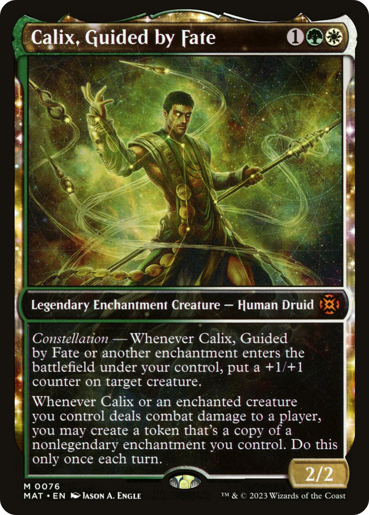 Calix, Guided by Fate (Showcase) [March of the Machine: The Aftermath] | Gate City Games LLC