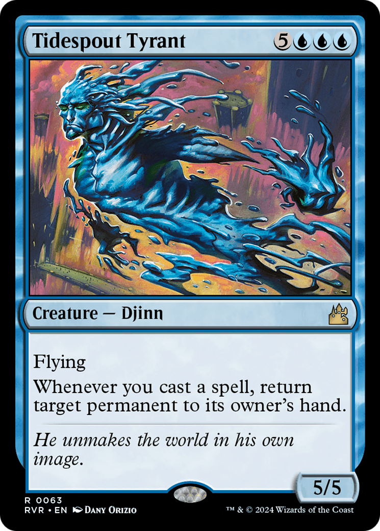 Tidespout Tyrant [Ravnica Remastered] | Gate City Games LLC