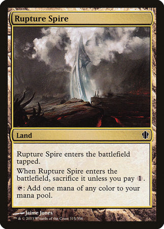 Rupture Spire [Commander 2013] | Gate City Games LLC