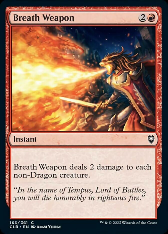 Breath Weapon [Commander Legends: Battle for Baldur's Gate] | Gate City Games LLC